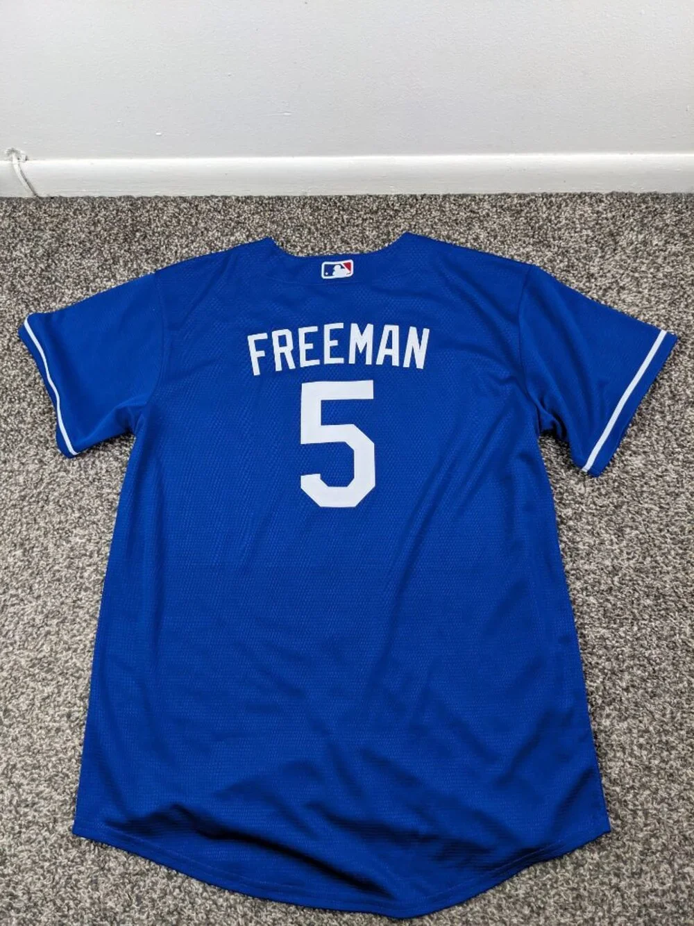 Nike Los Angeles Dodgers Freddie Freeman Blue Jersey Youth Large